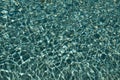 Texture of bright blue water