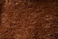 Texture of a brown faux fur as a background