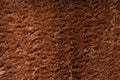 Texture of a brown faux fur as a background Royalty Free Stock Photo