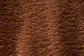 Texture of a brown faux fur as a background Royalty Free Stock Photo