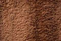 Texture of a brown faux fur as a background Royalty Free Stock Photo