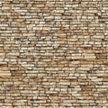 Texture brown stone brick wall, High resolution Royalty Free Stock Photo
