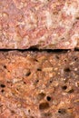Texture of brown stone Royalty Free Stock Photo