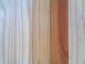 Texture of Brown Wooden Door, Wood Pattern in Vertical Stripe Royalty Free Stock Photo