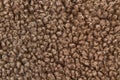 Texture of a brown wool cloth in a close up view Royalty Free Stock Photo