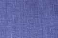 Texture of burlap, canvas, linen. Background from natural fabric. The trendy color of 2022 is Very Peri. Beautiful abstract lilac Royalty Free Stock Photo