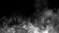 Texture of burn fire with particles embers. Flames on isolated black background. Black and white fire texture overlays. Stock Royalty Free Stock Photo