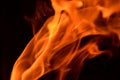 A graphical resource consisting of a flame on a dark background.