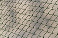 Texture cage metal net. Royalty Free Stock Photo