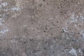 The texture of the cement-covered brickwork of an old, abandoned caponier Royalty Free Stock Photo