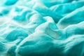 Texture of cian gauze cheesecloth material Royalty Free Stock Photo