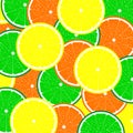 Texture of citrus fruits Royalty Free Stock Photo