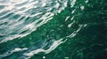 Texture of clean water surface with ripples, splashes. Abstract nature background, Water waves in the sun with copy space Royalty Free Stock Photo