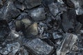 Texture coal fire