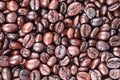 Texture of Coffee blend - medium brown background