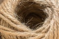 Texture of the coiled rope Royalty Free Stock Photo