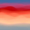 Texture with colored distorted waves. Abstract modern design template. 3d rendering digital illustration