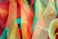 Texture of colorful fabric, multi color farbric Royalty Free Stock Photo