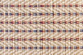 Texture colorful woven mat background Royalty Free Stock Photo