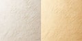Texture comparison of wall surfaces in neutral tones Royalty Free Stock Photo