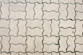 Texture of concrete block pavements