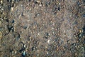 Texture of concrete floor background with small stones. Granular texture of concrete with gravel particles, small stones, black, Royalty Free Stock Photo