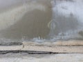 Texture of concrete wall and floor is crack Royalty Free Stock Photo