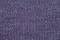 Texture of cotton blue purple fabric with weaving Royalty Free Stock Photo