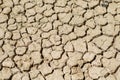 Texture of cracked earth, cracks in the earth from drought