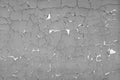 Texture of cracked gray paint on a concrete wall Royalty Free Stock Photo