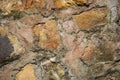 Texture. Cracked and weathered natural stone background. Royalty Free Stock Photo