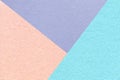 Texture of craft light pink, blue and violet shade color paper background, macro. Vintage abstract pastel cardboard Royalty Free Stock Photo