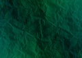 Texture of crumpled green paper Royalty Free Stock Photo