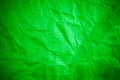 Texture crumpled green paper background Royalty Free Stock Photo