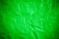 Texture crumpled green paper background Royalty Free Stock Photo