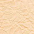 Texture of crumpled sepia paper. Vector Royalty Free Stock Photo