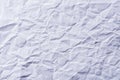 Texture of crumpled white paper. Creative vintage for design background