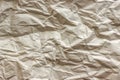 Texture of crumpled wrapping paper Royalty Free Stock Photo