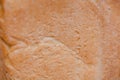 The texture of the crust of bread. Hot fresh bread. Bread close up. Royalty Free Stock Photo