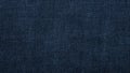 Texture of dark blue jean  Detail cloth of denim for pattern and background  Close up. Royalty Free Stock Photo