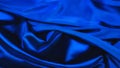 Texture of a dark blue silk Royalty Free Stock Photo