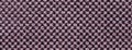 Texture of dark purple and black color background from woven textile material with wicker pattern, macro Royalty Free Stock Photo