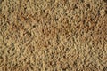 Texture of dark yellow silica sand, background