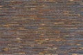 Texture of decorative brick wall. House facade. Royalty Free Stock Photo