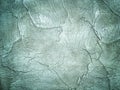 Texture decorative green plaster imitating the old peeling wall Royalty Free Stock Photo