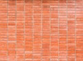Texture of decorative old red brick wall surface Royalty Free Stock Photo