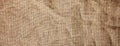 Texture detailed background jute burlap fabric crumpled