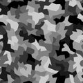 Texture digital geoemtric polygonal camouflage seamless pattern