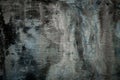 Texture of dirty gray concrete wall painted with paint from scratches Royalty Free Stock Photo