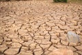 Texture of dry cracked earth. Desert, concept of time of drought and global warming Royalty Free Stock Photo